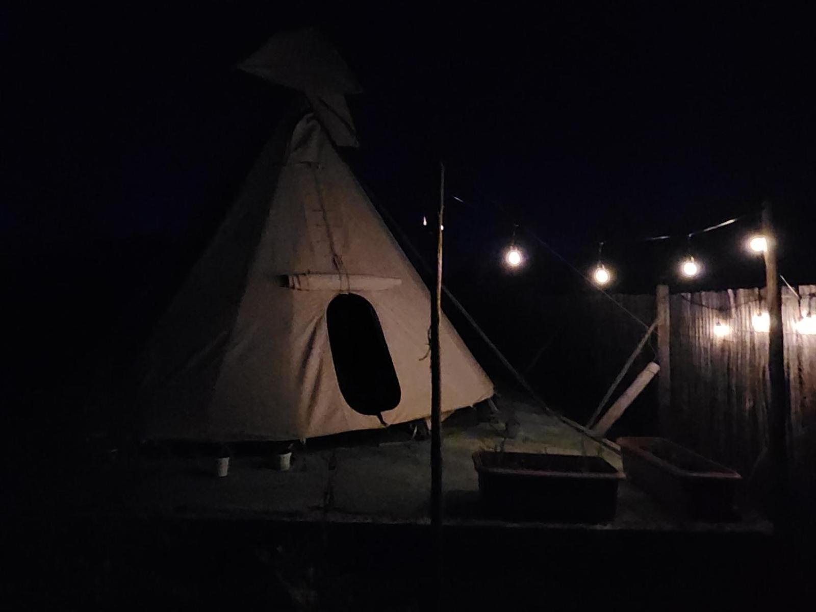 Tsitsikamma Wolf Sanctuary Eco Cabins & Teepees Stormsrivier Bilik gambar